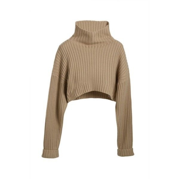 Elin Kling for Marciano Cropped Wool Turtleneck - Picture 2 of 4